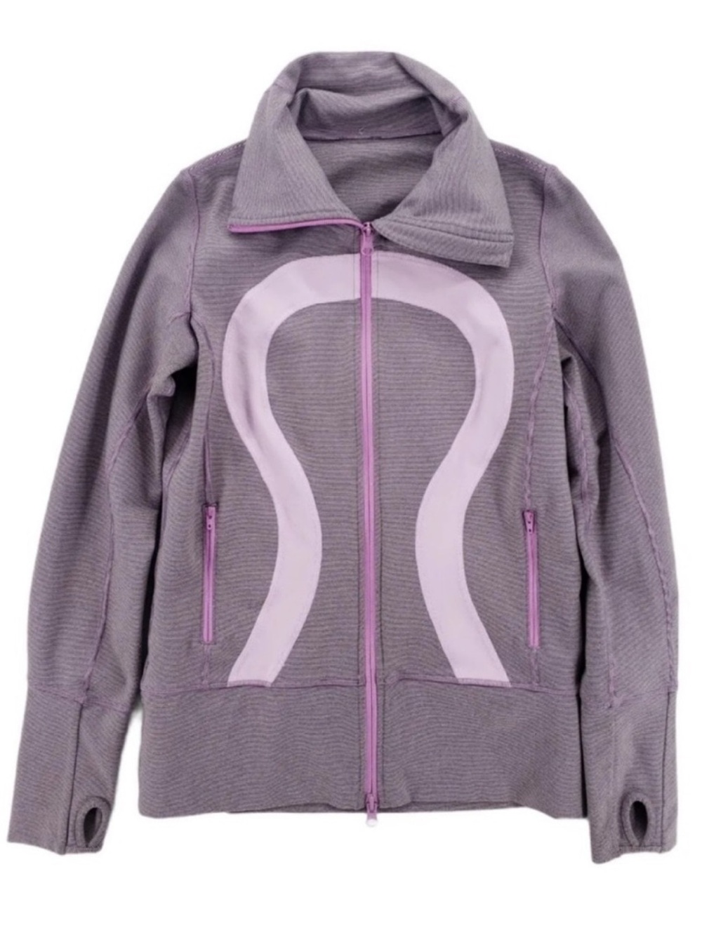 Lululemon Scuba Stride Jacket
Purple Lilac Heather
Full-Zipper Size: 4